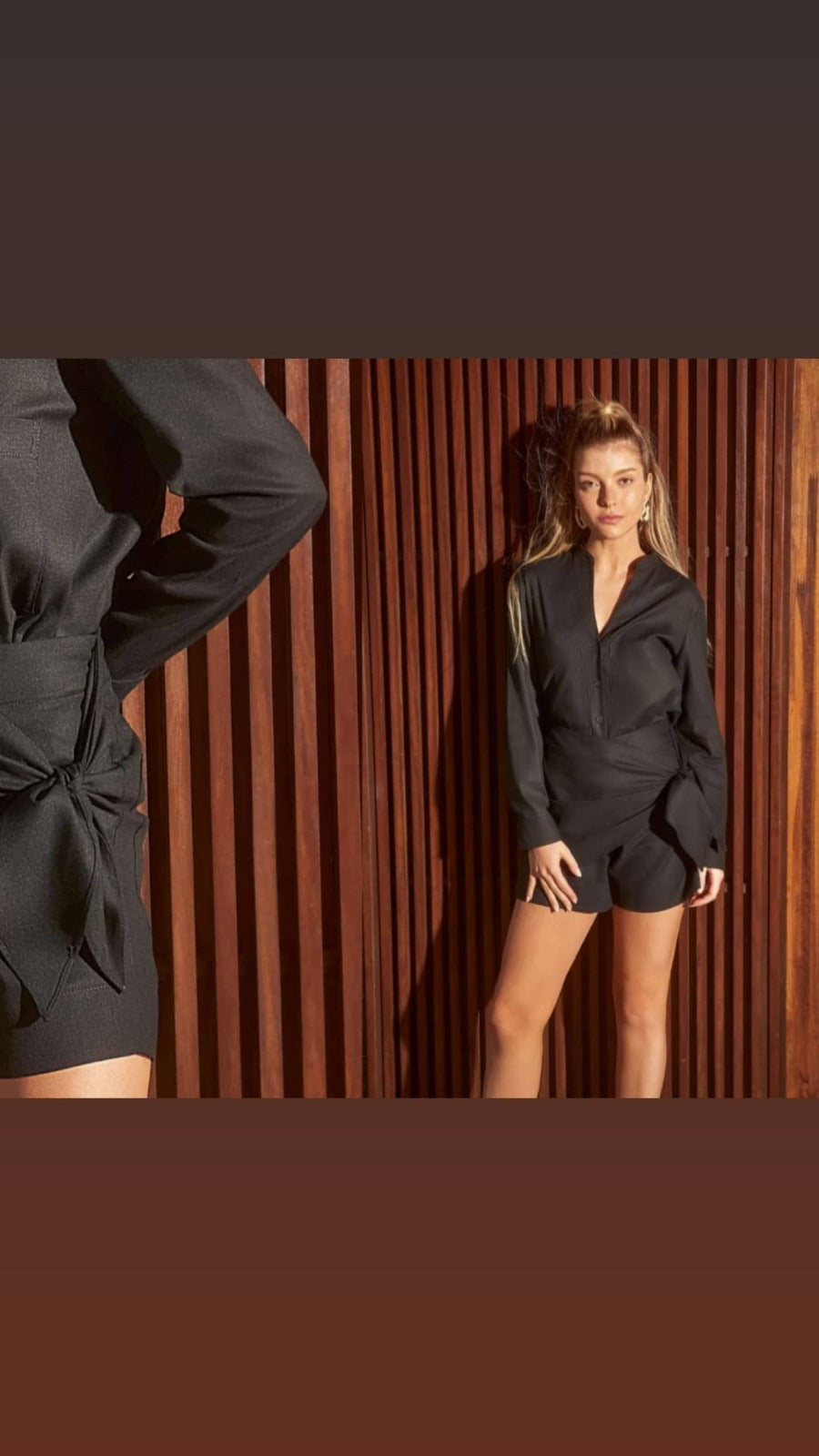 CONJUNTO CAMISA E SHORT ANNE FERNANDES