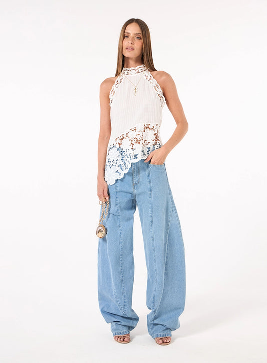 CALÇA JEANS BARREL SKAZI