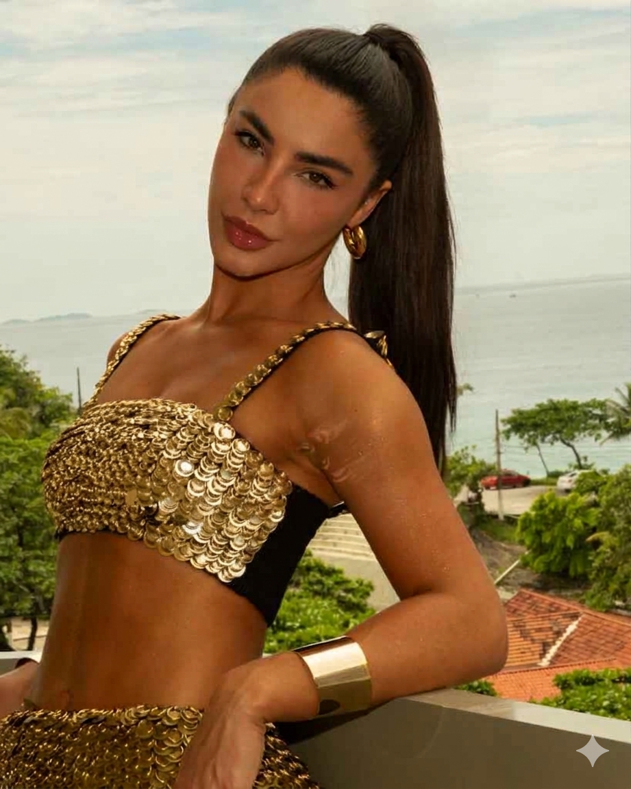 TOP BORDADO ARGOLAS CAOS